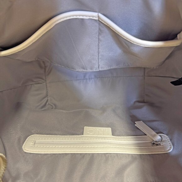 INC International Concepts Giannaa Medium Stud Hobo – Vanilla - Picture 5 of 5